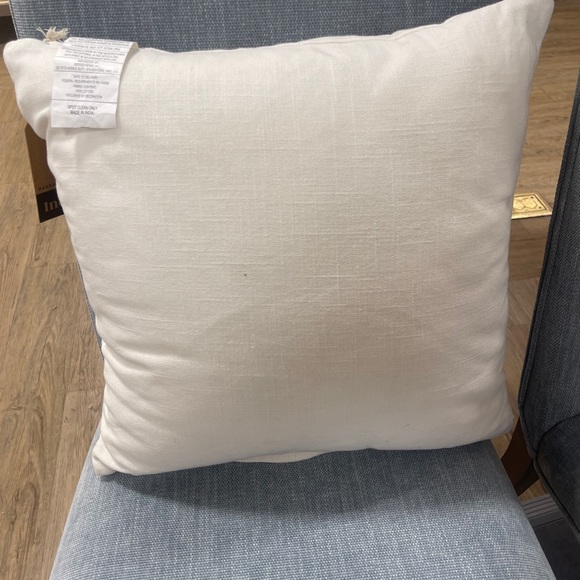 Halloween Pink Ghost 👻🩷 Viral Embroidered Pillow, 18x18 Indigo Moon NEW - Picture 4 of 4